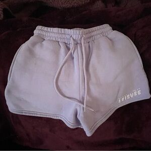 Women's White Fox Leisure Lavender Athletic Shorts